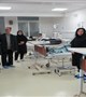 تجلیل رئیس شبکه بهداشت و درمان و رئیس بیمارستان افضل الدین کوهبنان از پرستاران